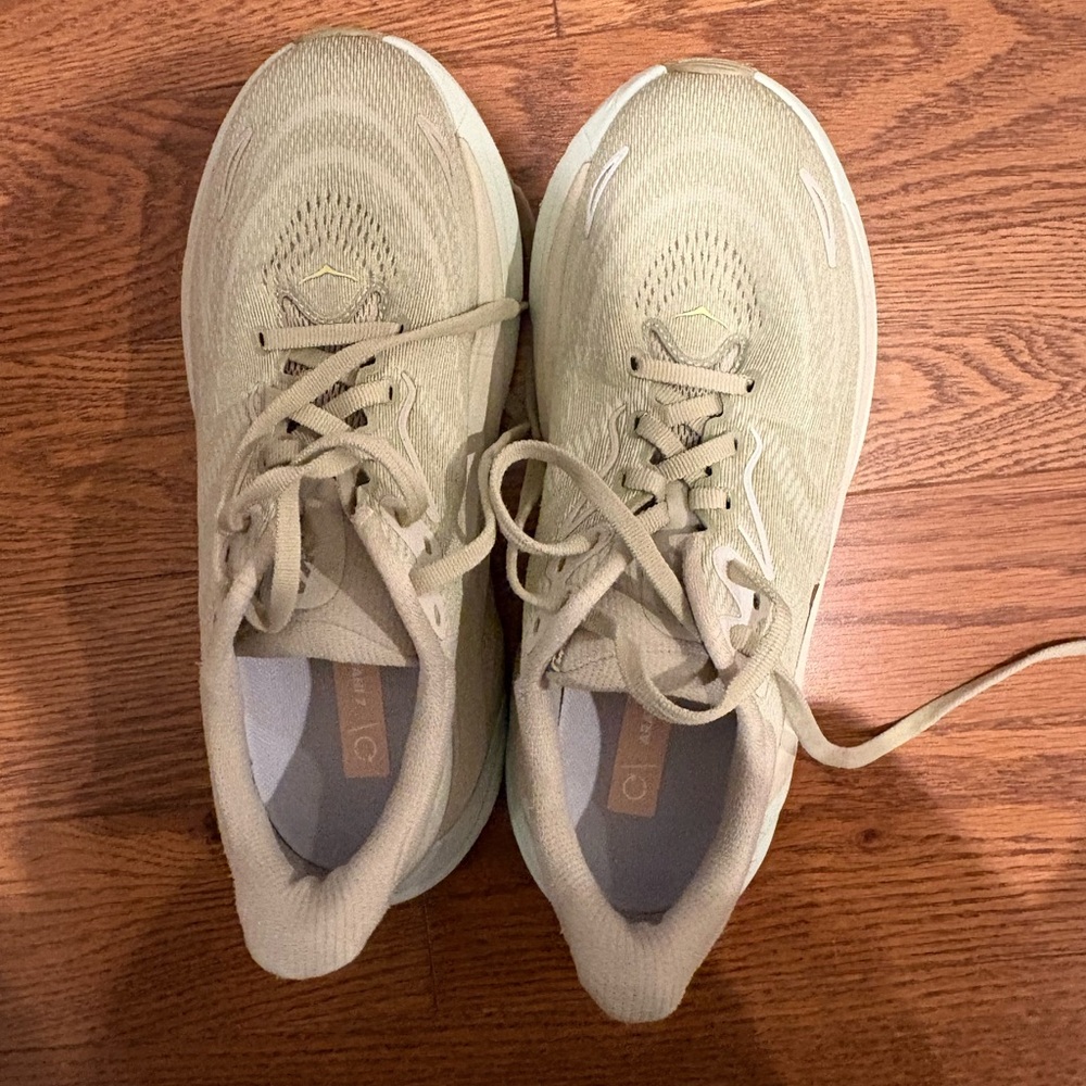 Hoka One One Beige Sneakers